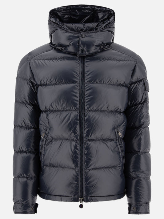 Piumini corti Solid colour  Blu - Moncler Uomo | PLP | VIETTI Online Store 
