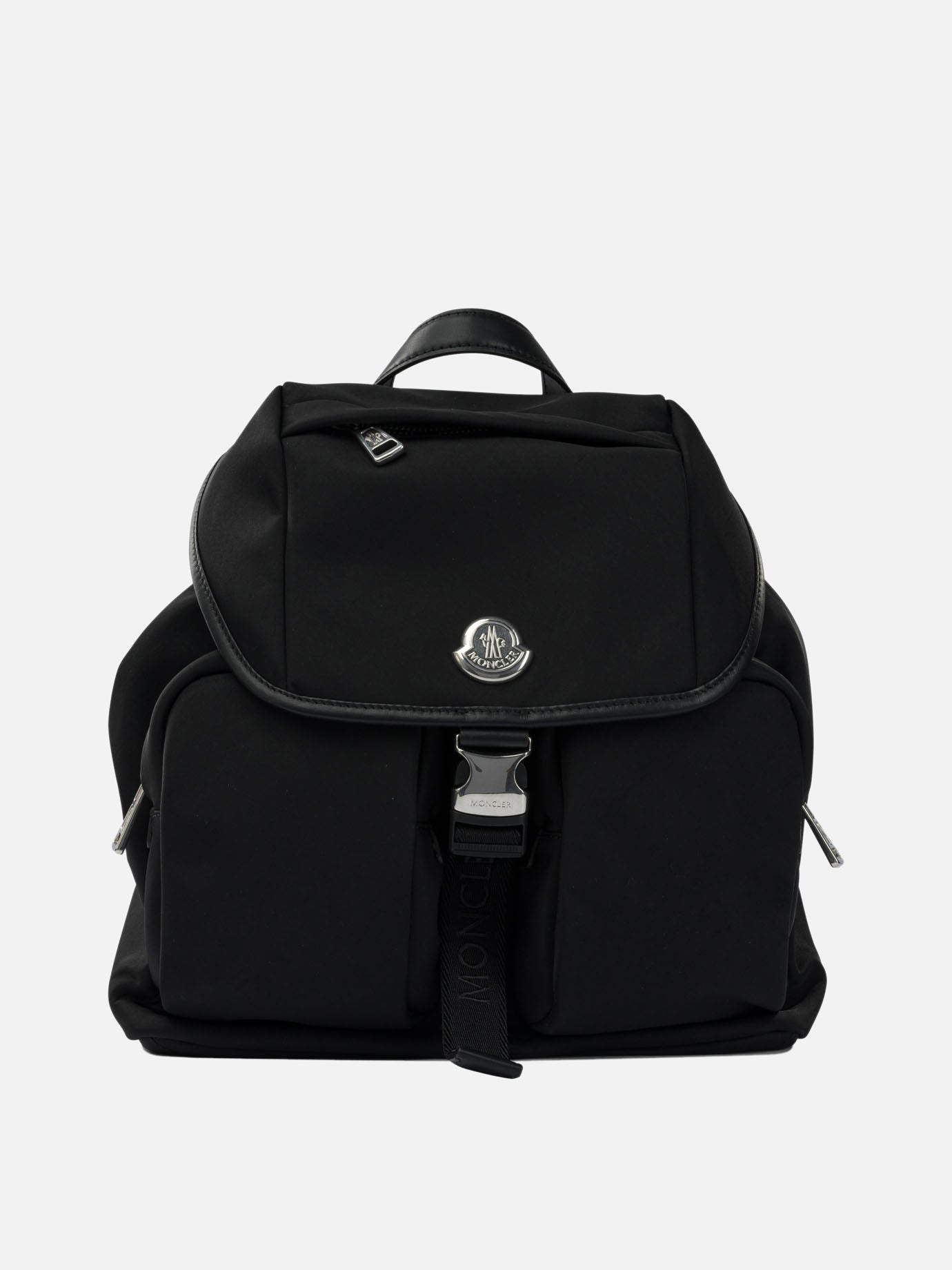 Borse piccole 52% polyamide 48% polyester - 100% real leather - 100% polyamide  Nero - Moncler Donna | PDP | VIETTI Online Store | thumbnail