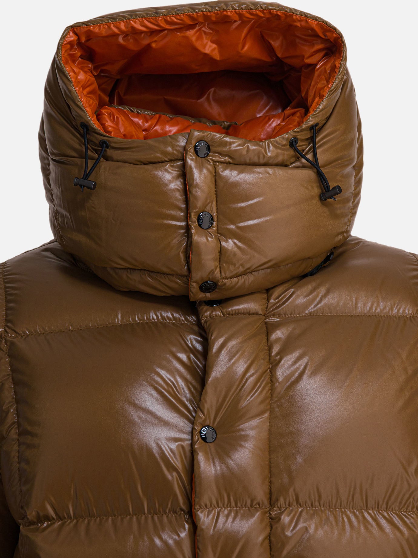 Down jackets Solid colour  Brown - Moncler Men | PDP | VIETTI Online Store | Zoom-Modal_3
