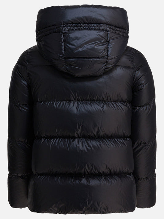 Piumini corti Logo  Nero - Moncler Donna | PDP | VIETTI Online Store | 2
