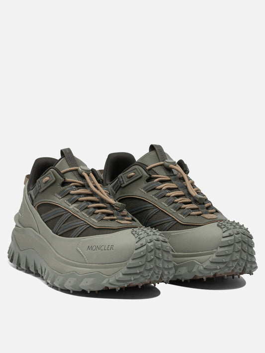 Sneaker basse 60% nylon 40% leather - 100% rubber  Verde - Moncler Uomo | PLP | VIETTI Online Store | 2
