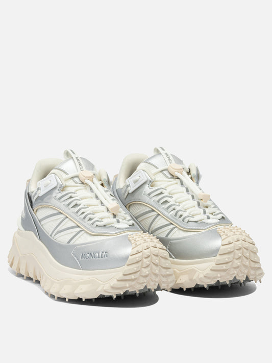 Sneaker basse 60% nylon 40% leather - 100% rubber  Arancione - Moncler Donna | PDP | VIETTI Online Store | 2

