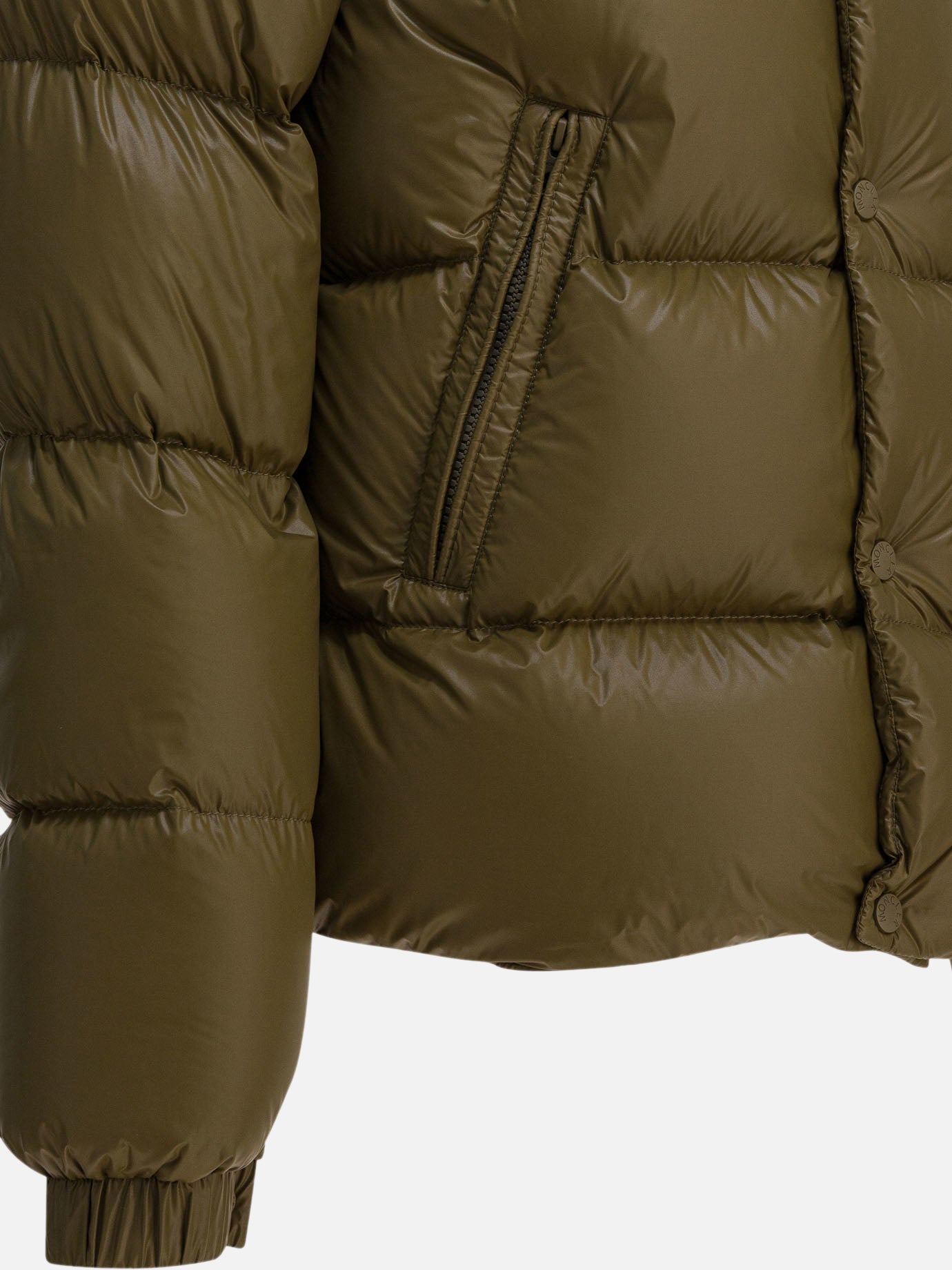 Piumini corti Logo  Marrone - Moncler Uomo | PDP | VIETTI Online Store | thumbnail_4