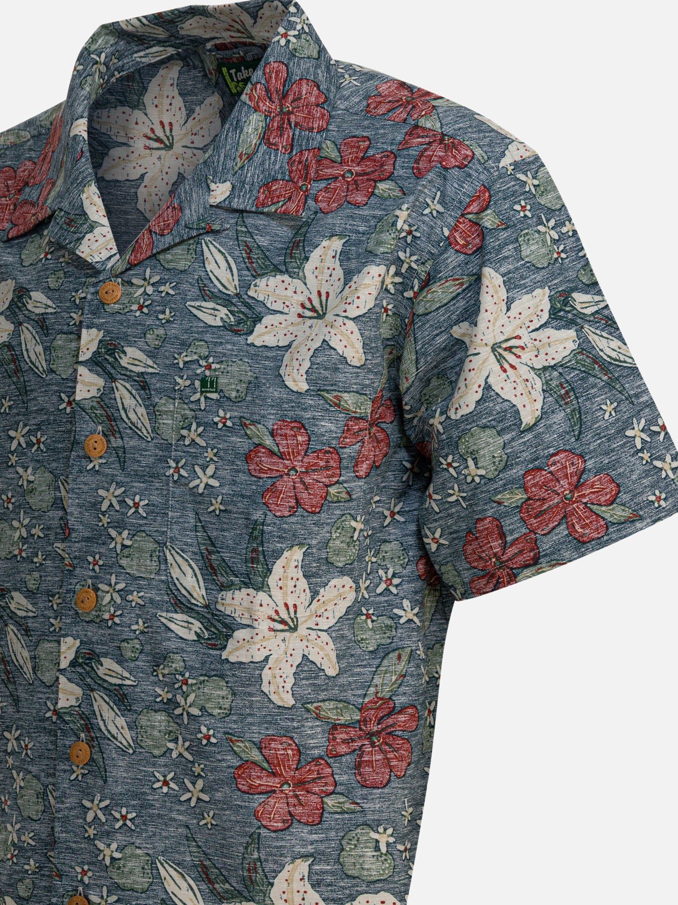 Camicie casual Print  Azzurro - Montbell Uomo | PDP | VIETTI Online Store | Zoom-Modal_4
