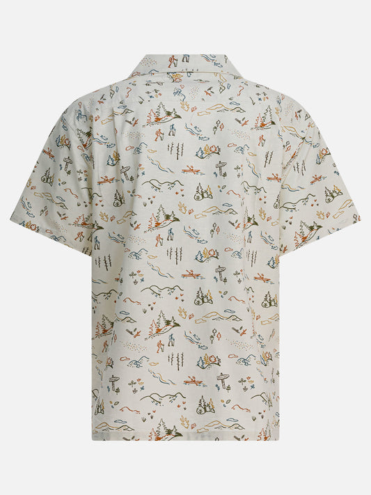 Camicie casual Print  Beige - Montbell Uomo | VIETTI Online Store | 2
