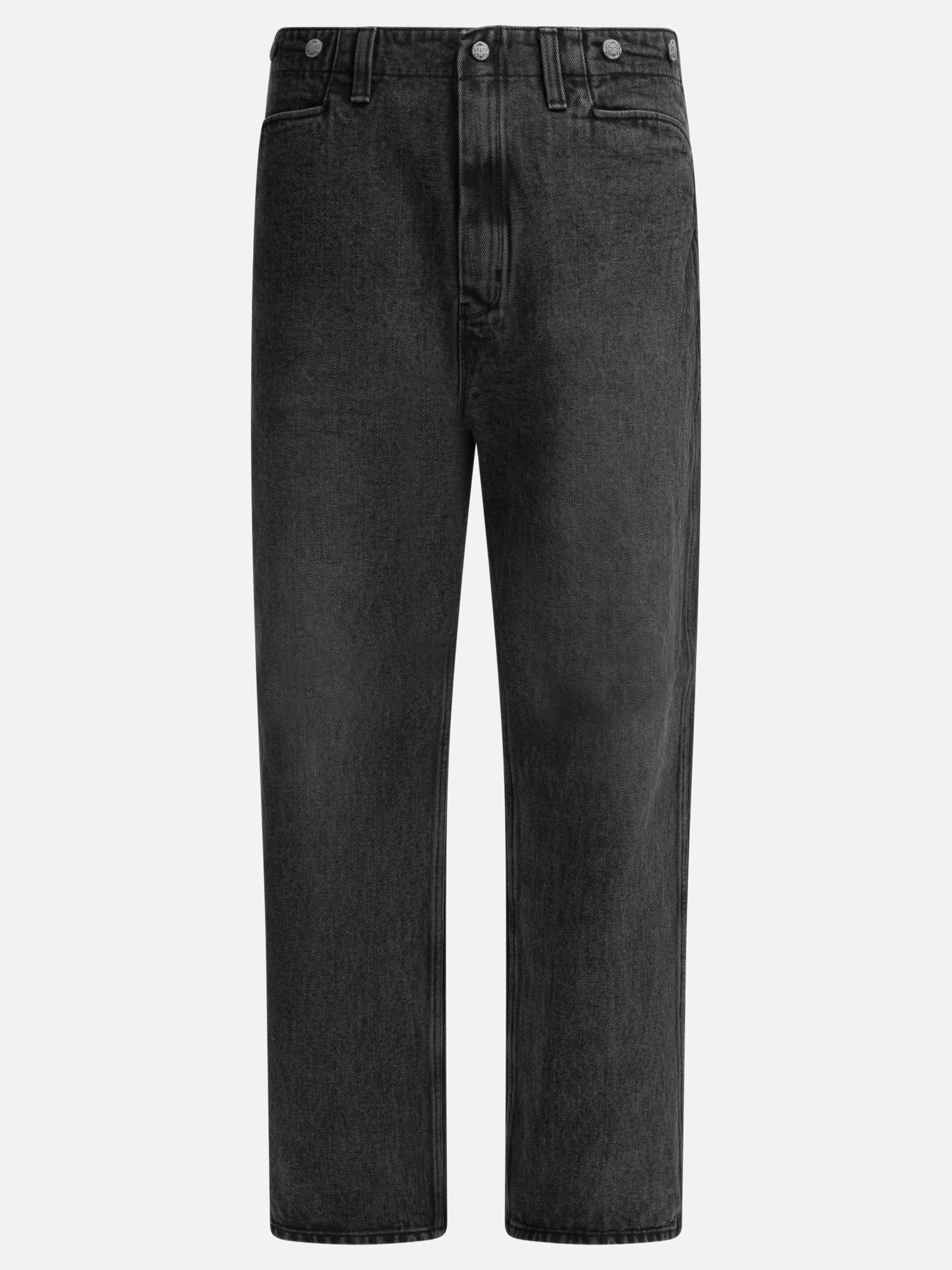 Wide-leg jeans Solid colour  Black - Needles Men | PDP | VIETTI Online Store | thumbnail