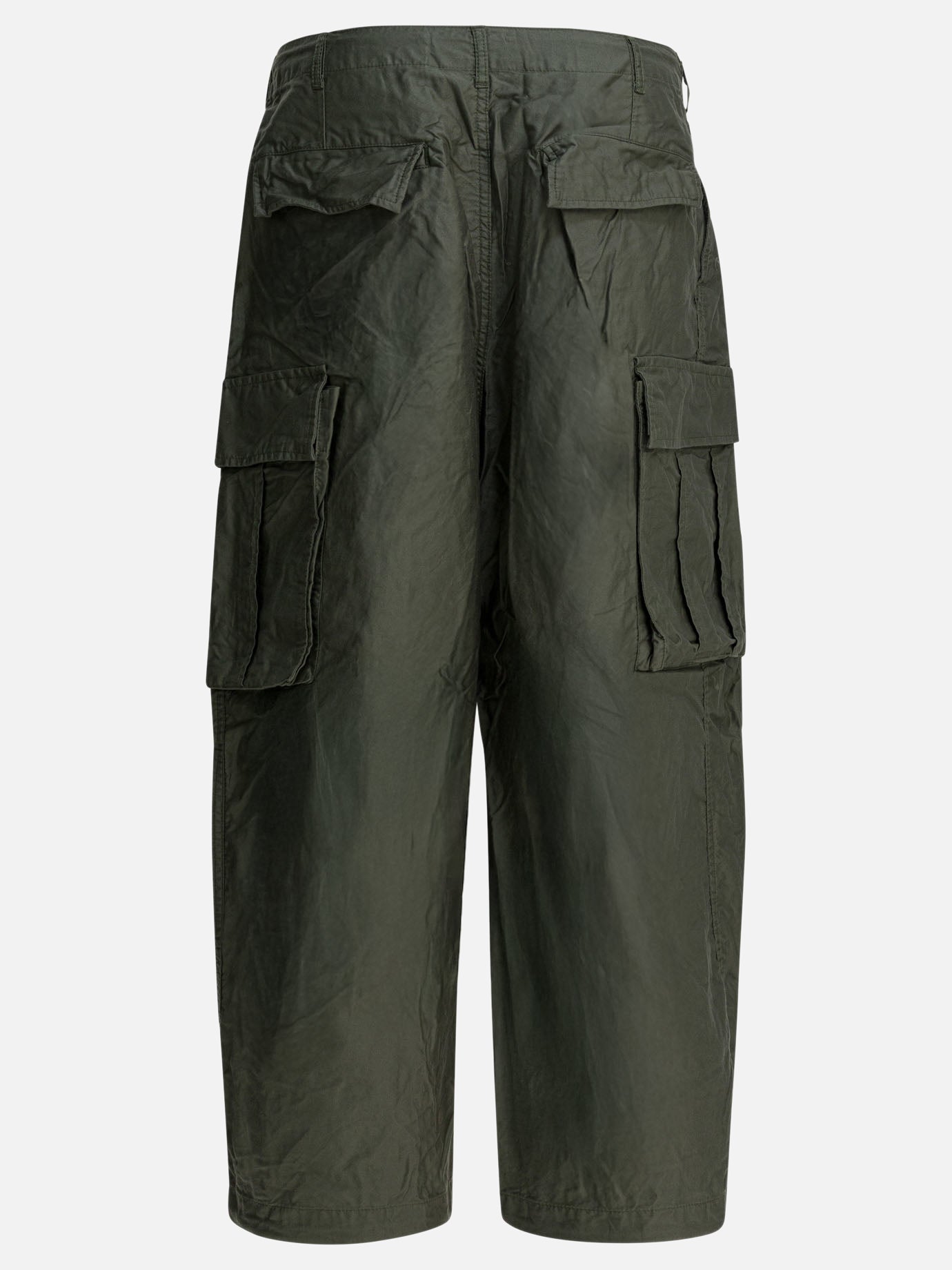 Cargo & parachute trousers Solid colour  Green - Needles Men | PDP | VIETTI Online Store | Zoom-Modal_2
