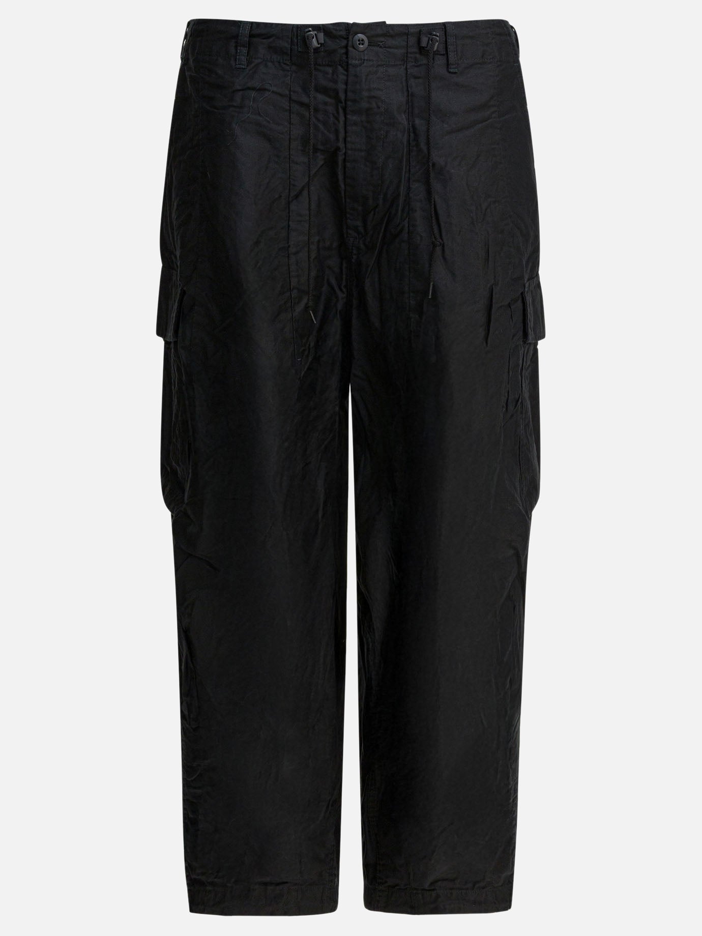 Cargo & parachute trousers Solid colour  Black - Needles Men | PDP | VIETTI Online Store | Zoom-Modal
