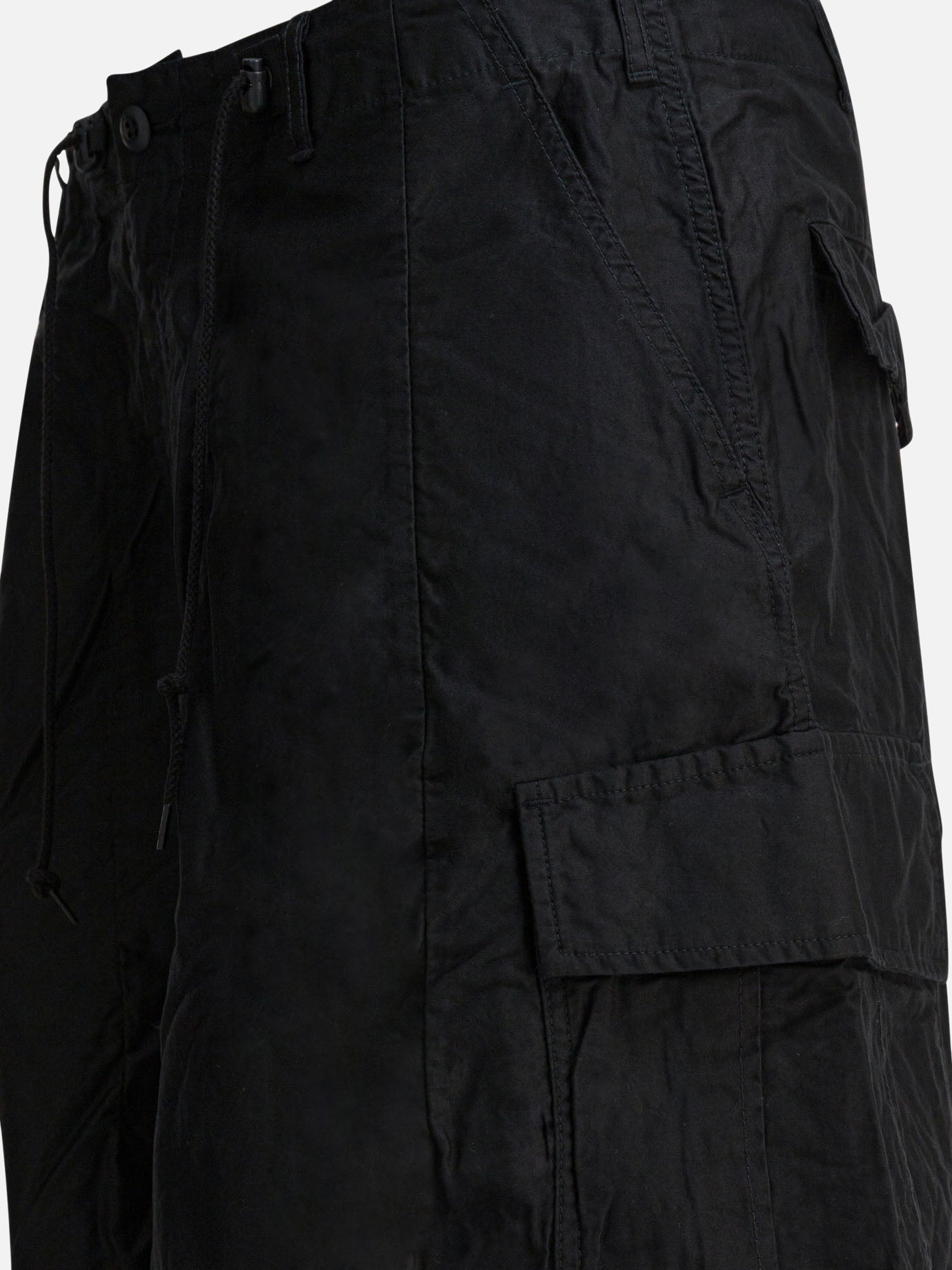 Cargo & parachute trousers Solid colour  Black - Needles Men | PDP | VIETTI Online Store | Zoom-Modal_4
