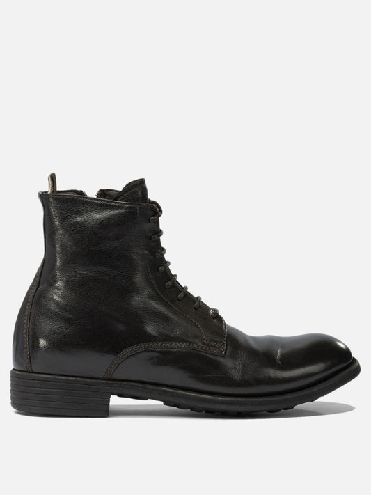 Stivaletti stringati 100% calf leather - 100% rubber  Marrone - Officine Creative Donna | PDP | VIETTI Online Store 

