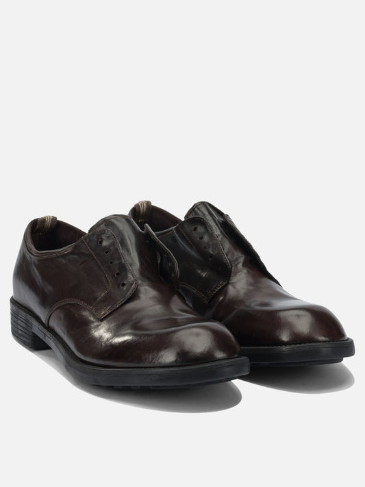 Derby 100% leather - 100% rubber  Brown - Officine Creative Men | PDP | VIETTI Online Store | 2
