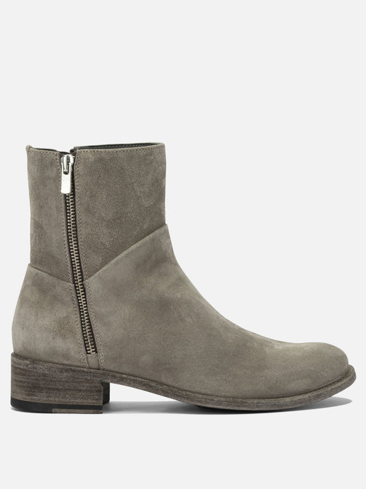 Zipped boots 100% suede - 50% leather 50% rubber  Beige - Officine Creative Women | PDP | VIETTI Online Store 
