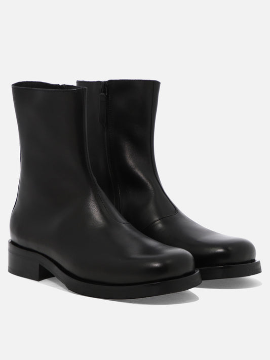 Stivaletti con zip 100% cow leather - 70% leather 30% rubber  Nero - Our Legacy Uomo | PDP | VIETTI Online Store | 2

