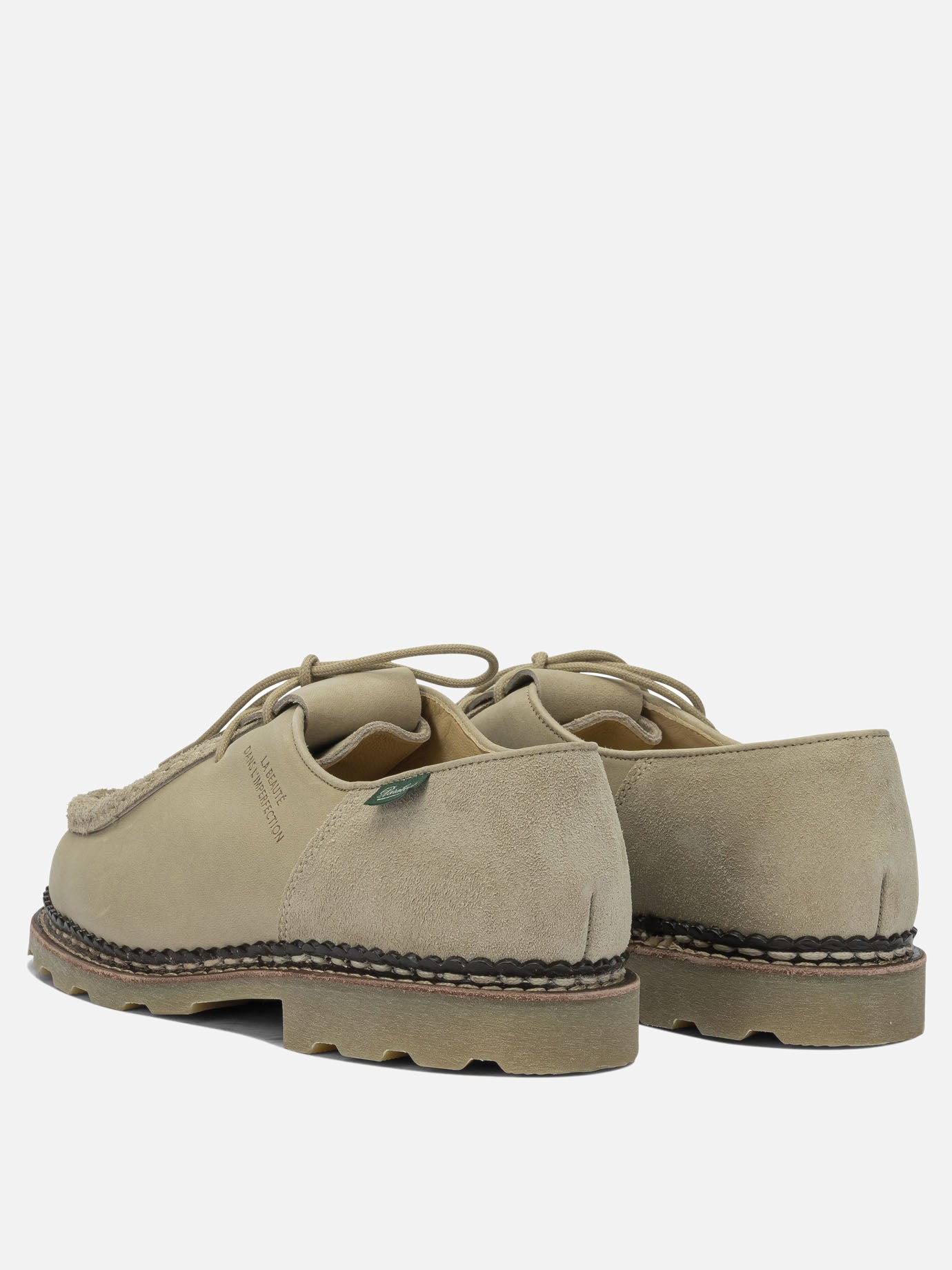 Derby 100% leather - 100% rubber  Beige - Paraboot Men | PDP | VIETTI Online Store | Zoom-Modal_4
