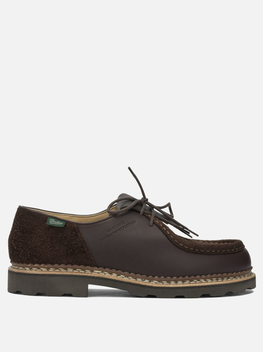 Derby 100% leather - 100% rubber  Brown - Paraboot Men | PLP | VIETTI Online Store 
