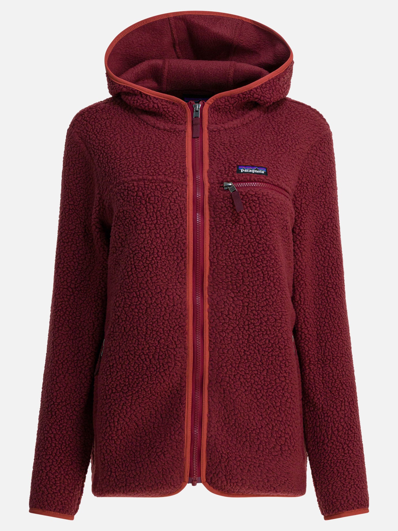 Giacche in pile Logo  Bordeaux - Patagonia Donna | PDP | VIETTI Online Store | Zoom-Modal
