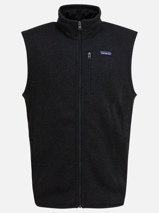 Fleece jackets Logo  Black - Patagonia Men | PDP | VIETTI Online Store 
