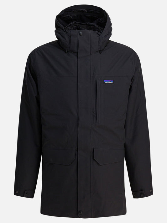 Parka Logo  Nero - Patagonia Uomo | VIETTI Online Store 
