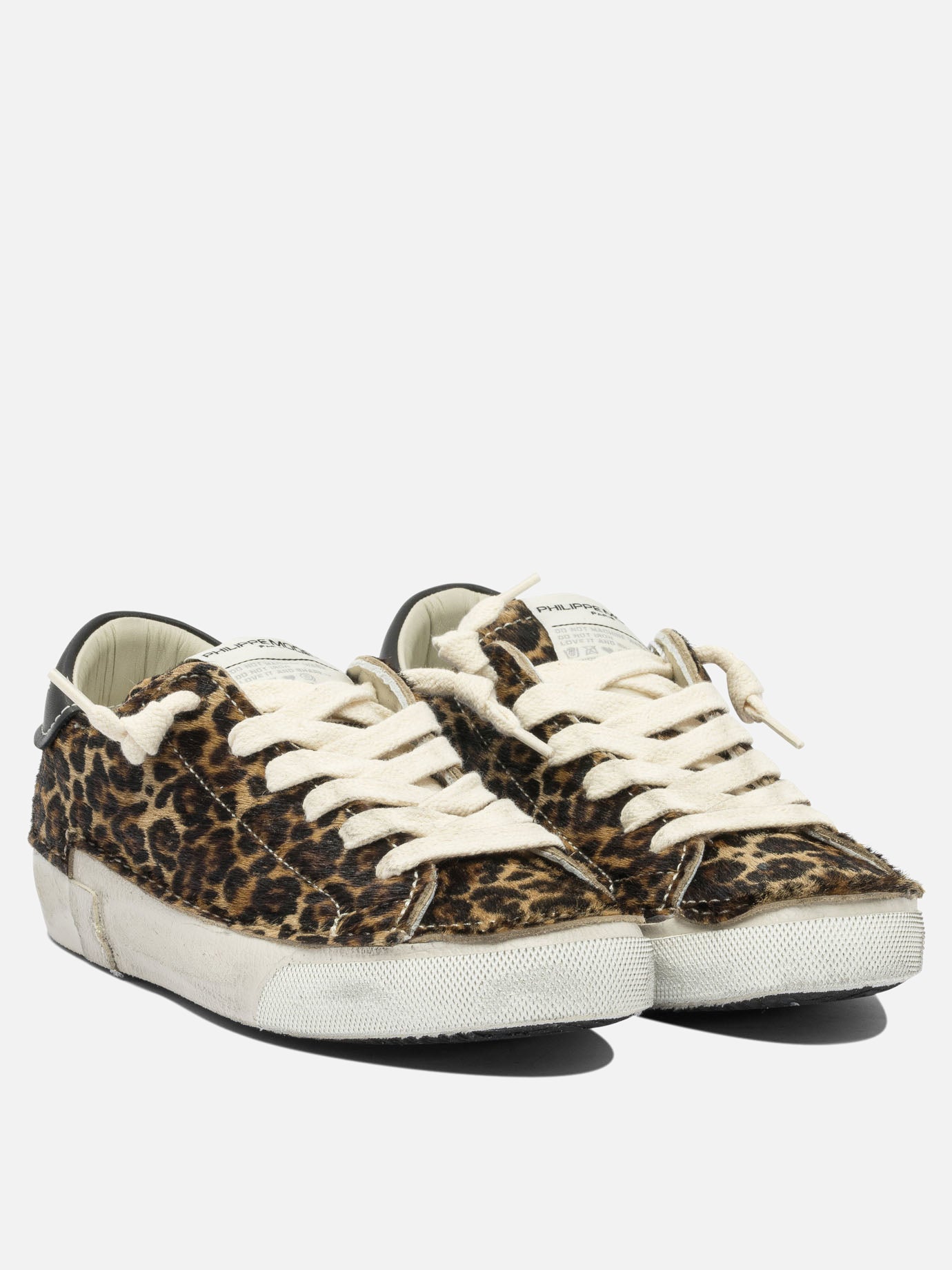 Sneaker basse 100% leather - 100% rubber  Marrone - Philippe Model Paris Donna | PDP | VIETTI Online Store | Zoom-Modal_2
