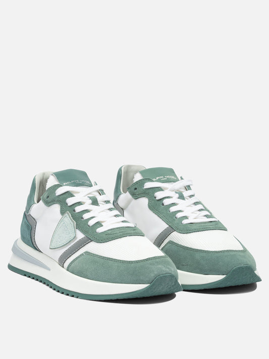 Sneaker basse 100% leather - 100% rubber  Verde - Philippe Model Paris Uomo | PLP | VIETTI Online Store | 2
