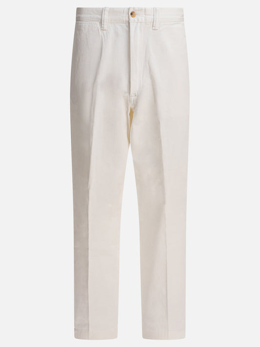 Pantaloni casual Solid colour  Bianco - Polo Ralph Lauren Donna | PDP | VIETTI Online Store 
