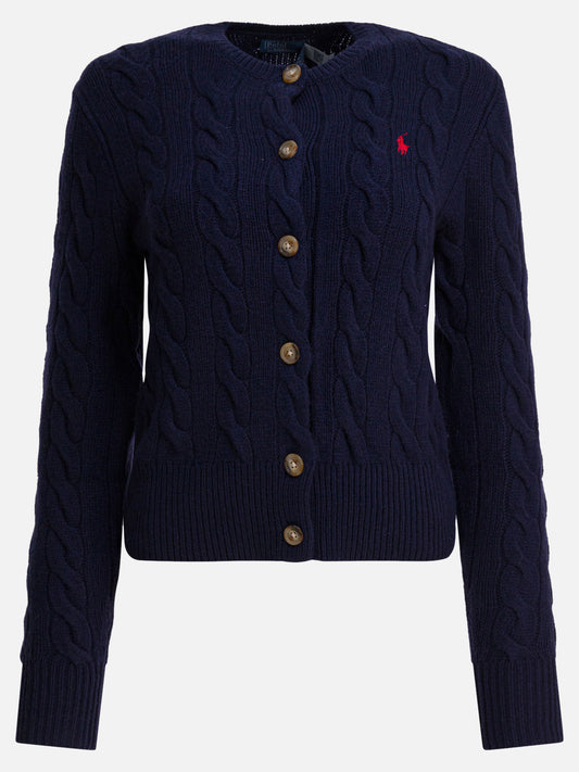 Cardigans Solid colour  Blue - Polo Ralph Lauren Women | PLP | VIETTI Online Store 
