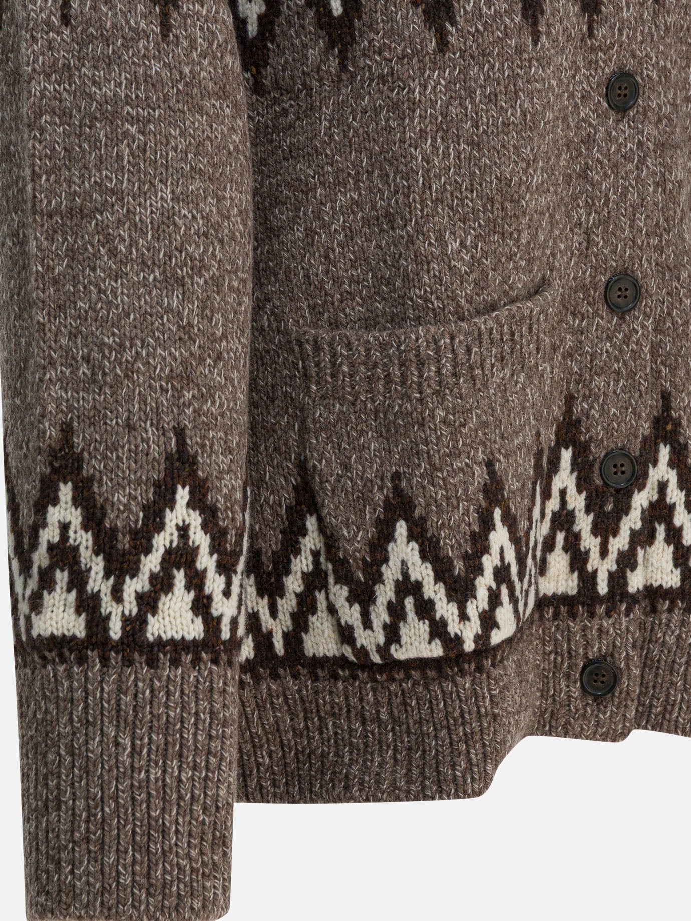 Cardigans Textured knit  Brown - Polo Ralph Lauren Women | PDP | VIETTI Online Store | thumbnail_4
