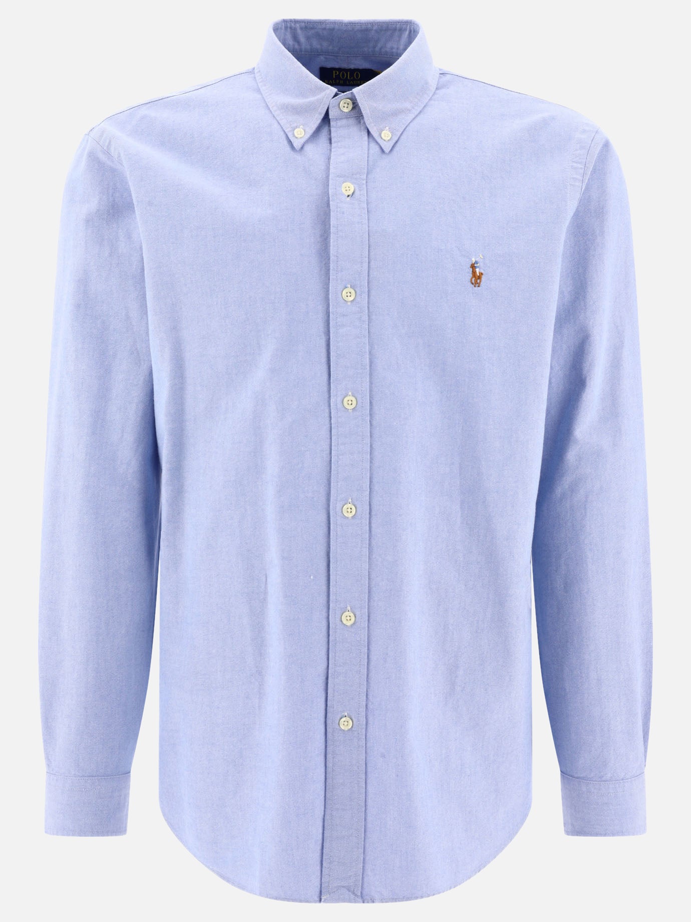 Camicie casual Solid colour  Blu - Polo Ralph Lauren Uomo | PDP | VIETTI Online Store | thumbnail
