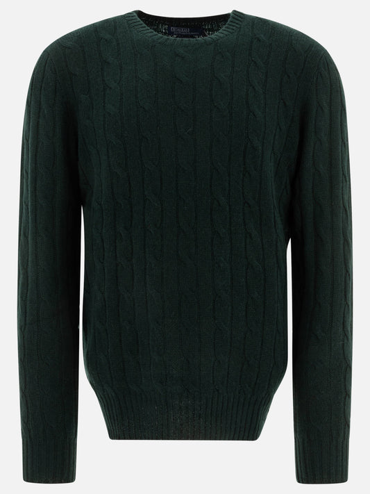Crewneck sweaters Solid colour  Green - Polo Ralph Lauren Men | PLP | VIETTI Online Store 
