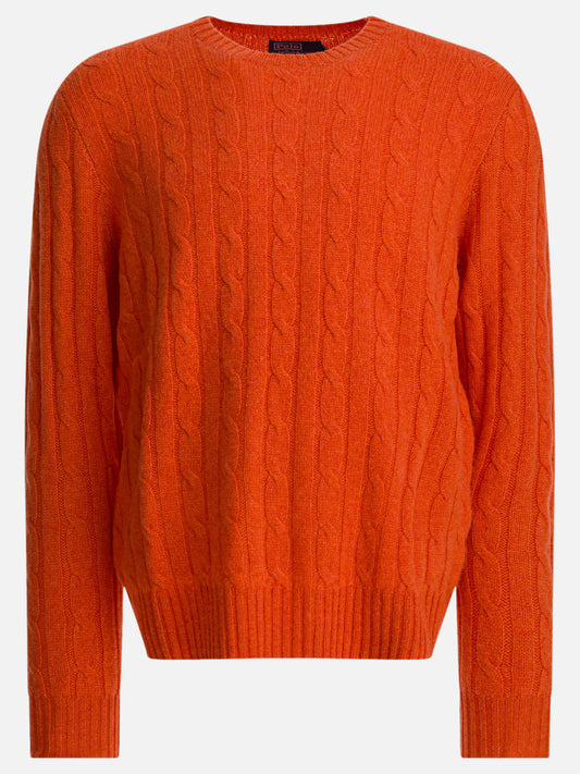 Maglioni girocollo Solid colour  Arancione - Polo Ralph Lauren Uomo | PDP | VIETTI Online Store 
