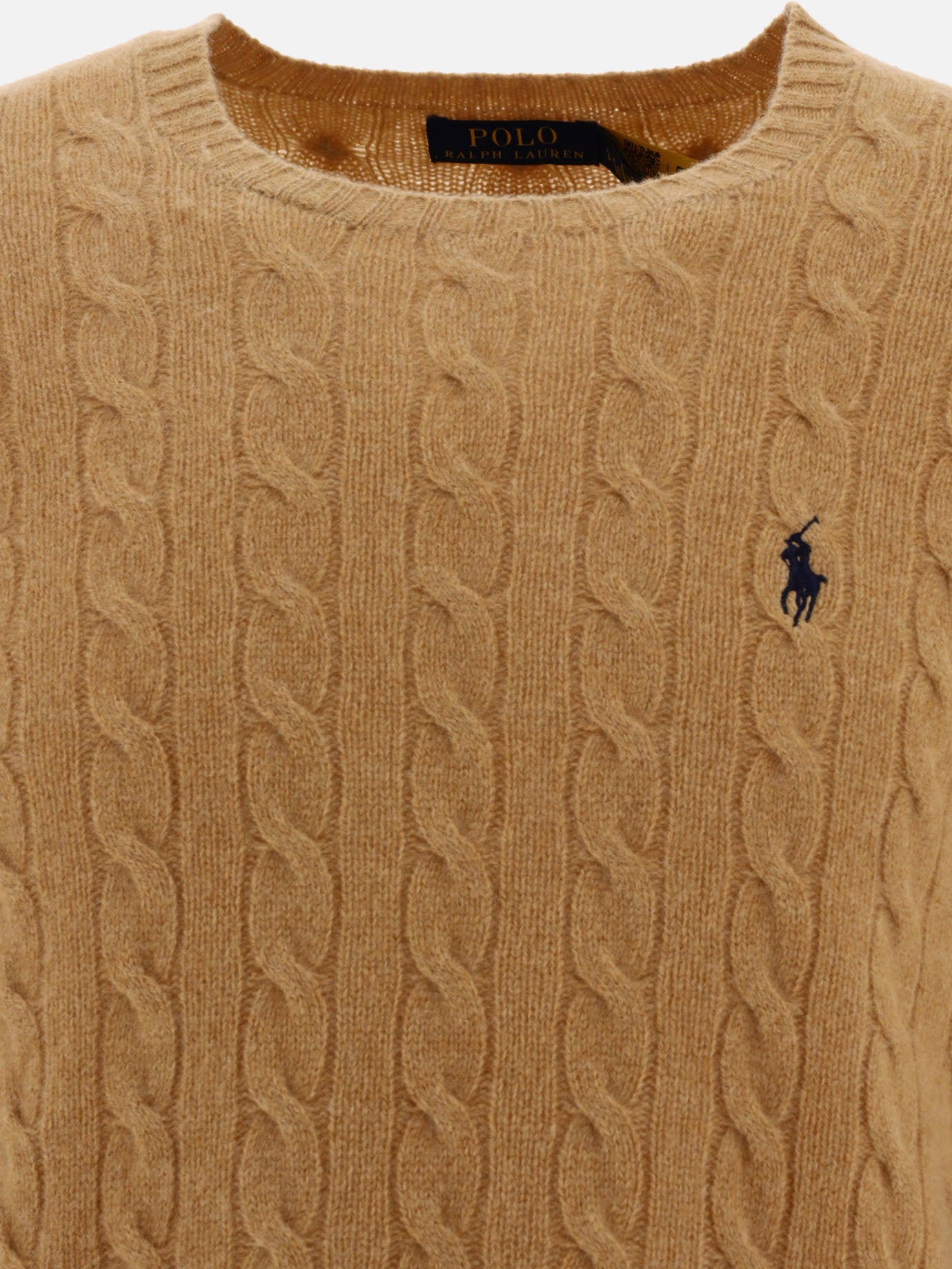 Crewneck sweaters Logo  Beige - Polo Ralph Lauren Men | PDP | VIETTI Online Store | Zoom-Modal_3
