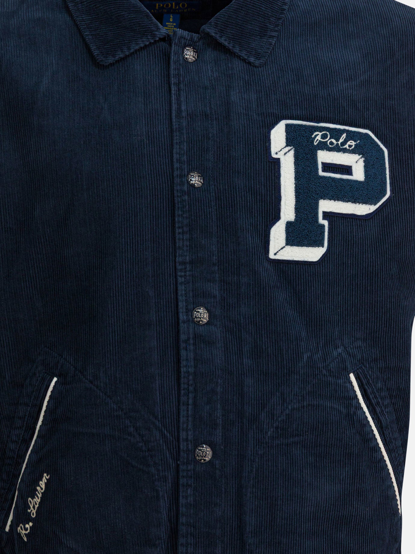 Bomber jackets Logo  Blue - Polo Ralph Lauren Men | PDP | VIETTI Online Store | thumbnail_3