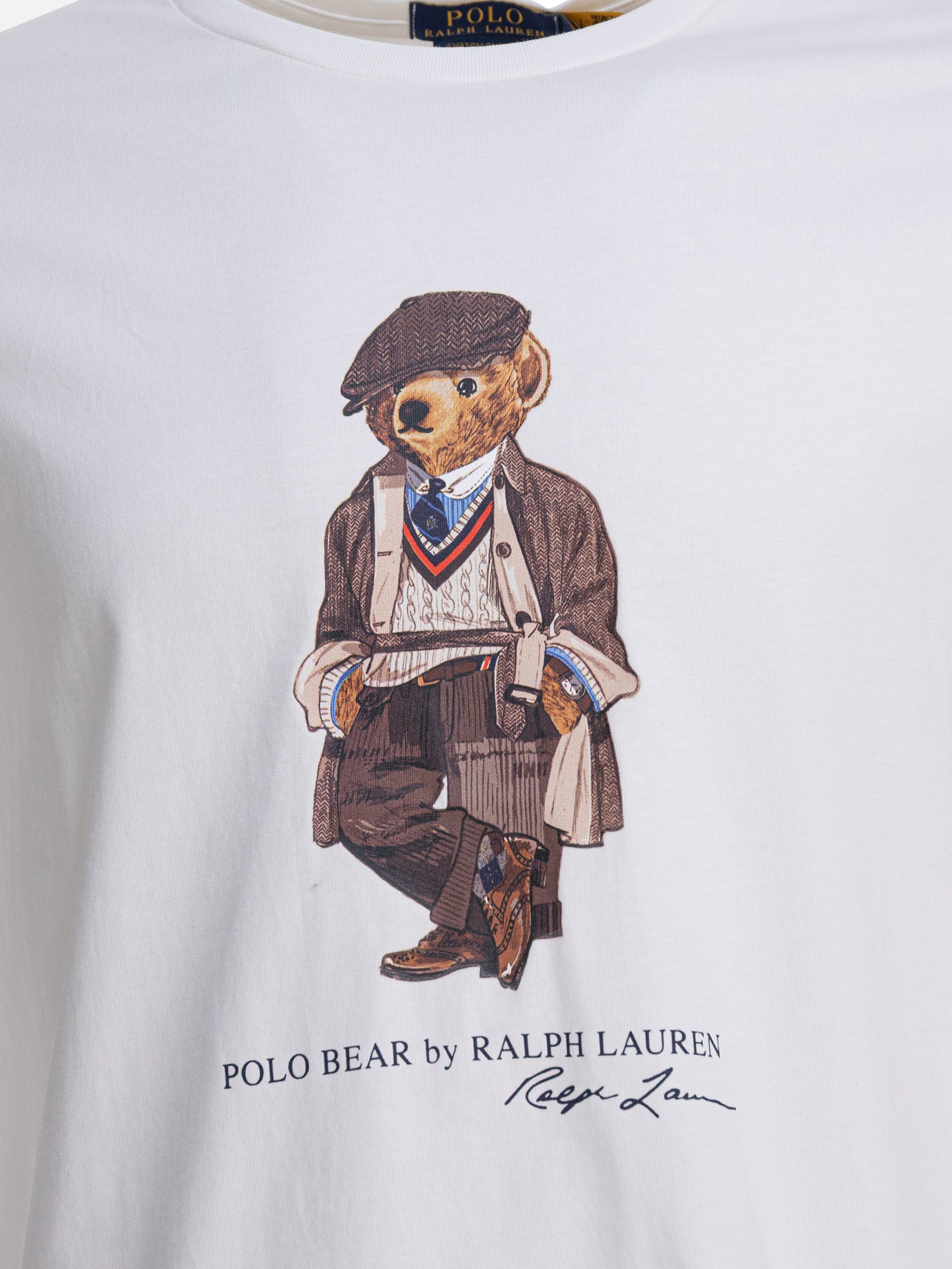 Crewneck t-shirts Logo  White - Polo Ralph Lauren Men | PDP | VIETTI Online Store | thumbnail