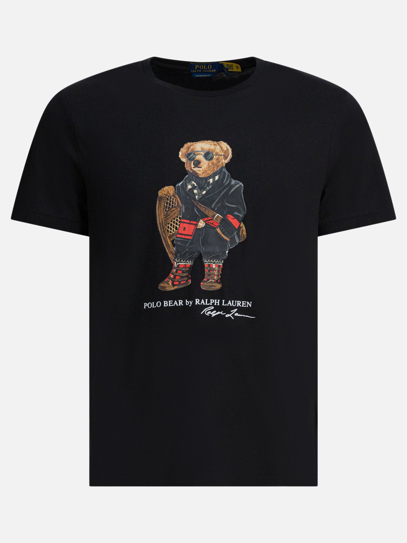 T-shirt girocollo Graphics  Nero - Polo Ralph Lauren Uomo | PDP | VIETTI Online Store | Zoom-Modal
