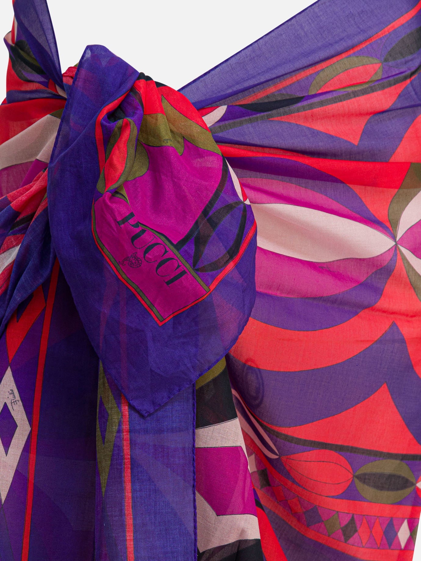 Beach dresses Print  Purple - Pucci Women | PDP | VIETTI Online Store | thumbnail_3