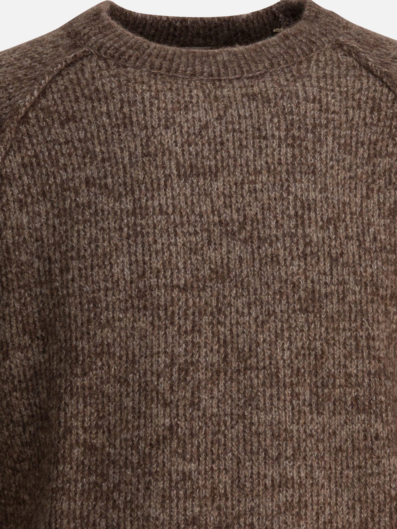 Crewneck sweaters Solid colour  Brown - Rakkì Men | PDP | VIETTI Online Store | thumbnail_3