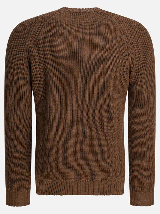 Maglioni girocollo Solid colour  Marrone - Rakkì Uomo | PDP | VIETTI Online Store | 2
