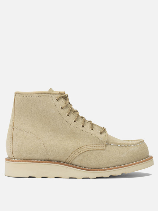 Lace-up boots 03328  Beige - Red Wing Shoes Women | PDP | VIETTI Online Store 
