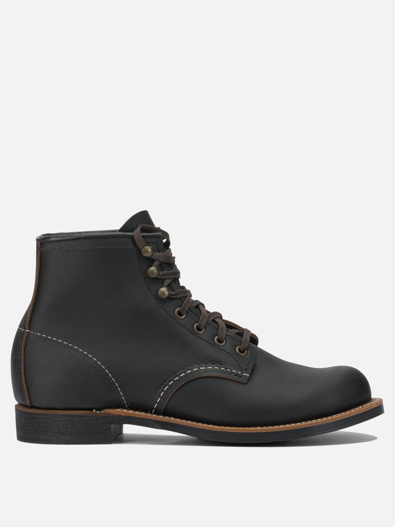 Lace-up boots 03345  Black - Red Wing Shoes Men | PDP | VIETTI Online Store | thumbnail