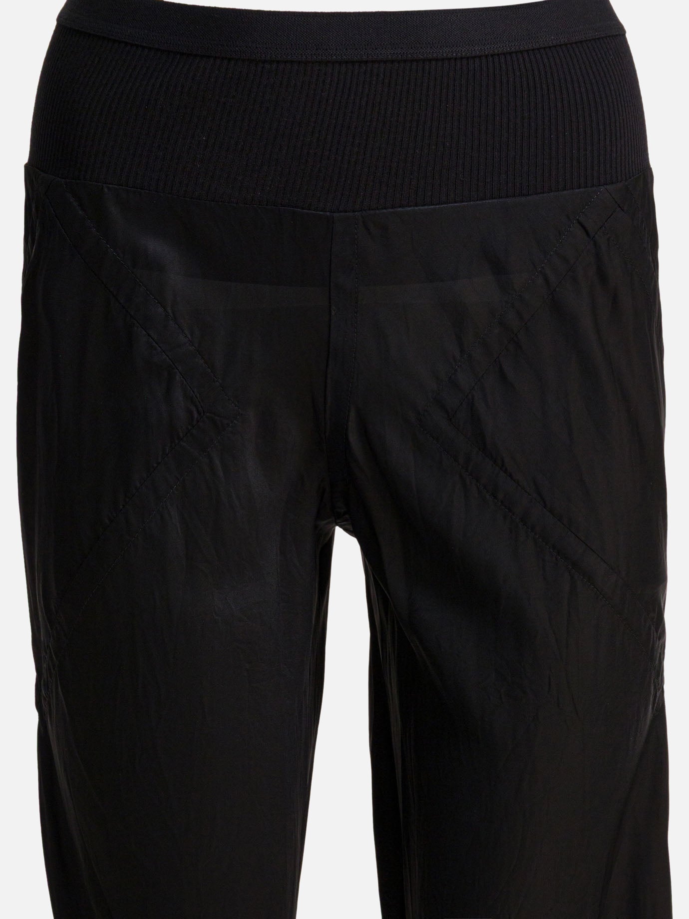 Pantaloni casual Solid colour  Nero - Rick Owens Donna | PDP | VIETTI Online Store | thumbnail_3