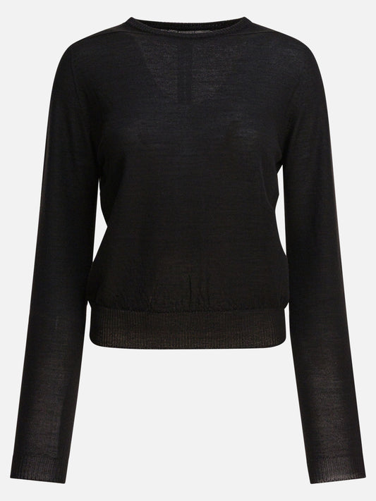 Maglioni girocollo Solid colour  Nero - Rick Owens Donna | PLP | VIETTI Online Store 

