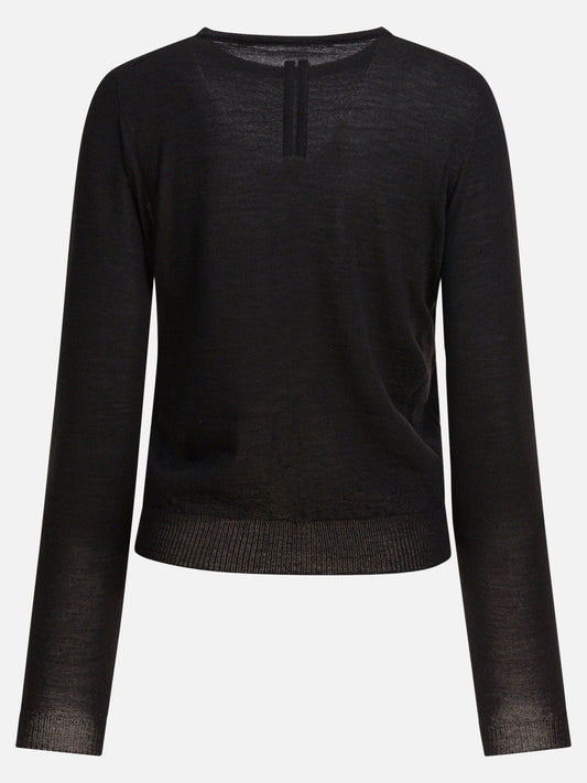Maglioni girocollo Solid colour  Nero - Rick Owens Donna | PLP | VIETTI Online Store | 2

