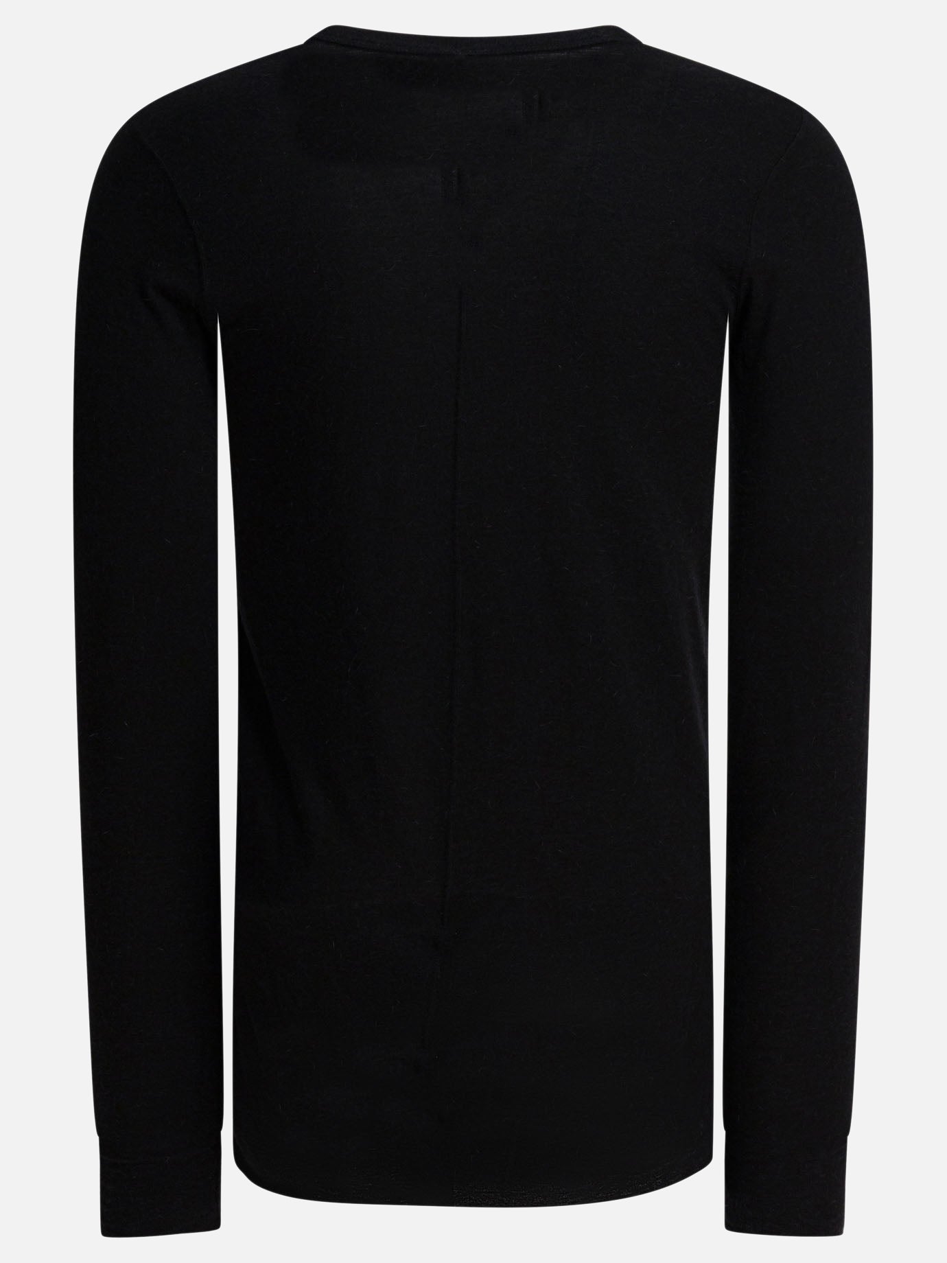 Crewneck t-shirts Solid colour  Black - Rick Owens Men | PDP | VIETTI Online Store | thumbnail_2