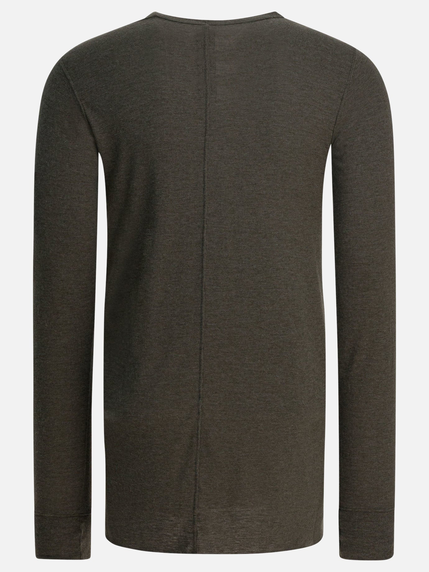 Crewneck t-shirts Solid colour  Green - Rick Owens Men | PDP | VIETTI Online Store | Zoom-Modal_2
