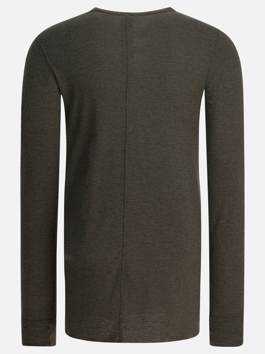 Crewneck t-shirts Solid colour  Green - Rick Owens Men | PLP | VIETTI Online Store | 2
