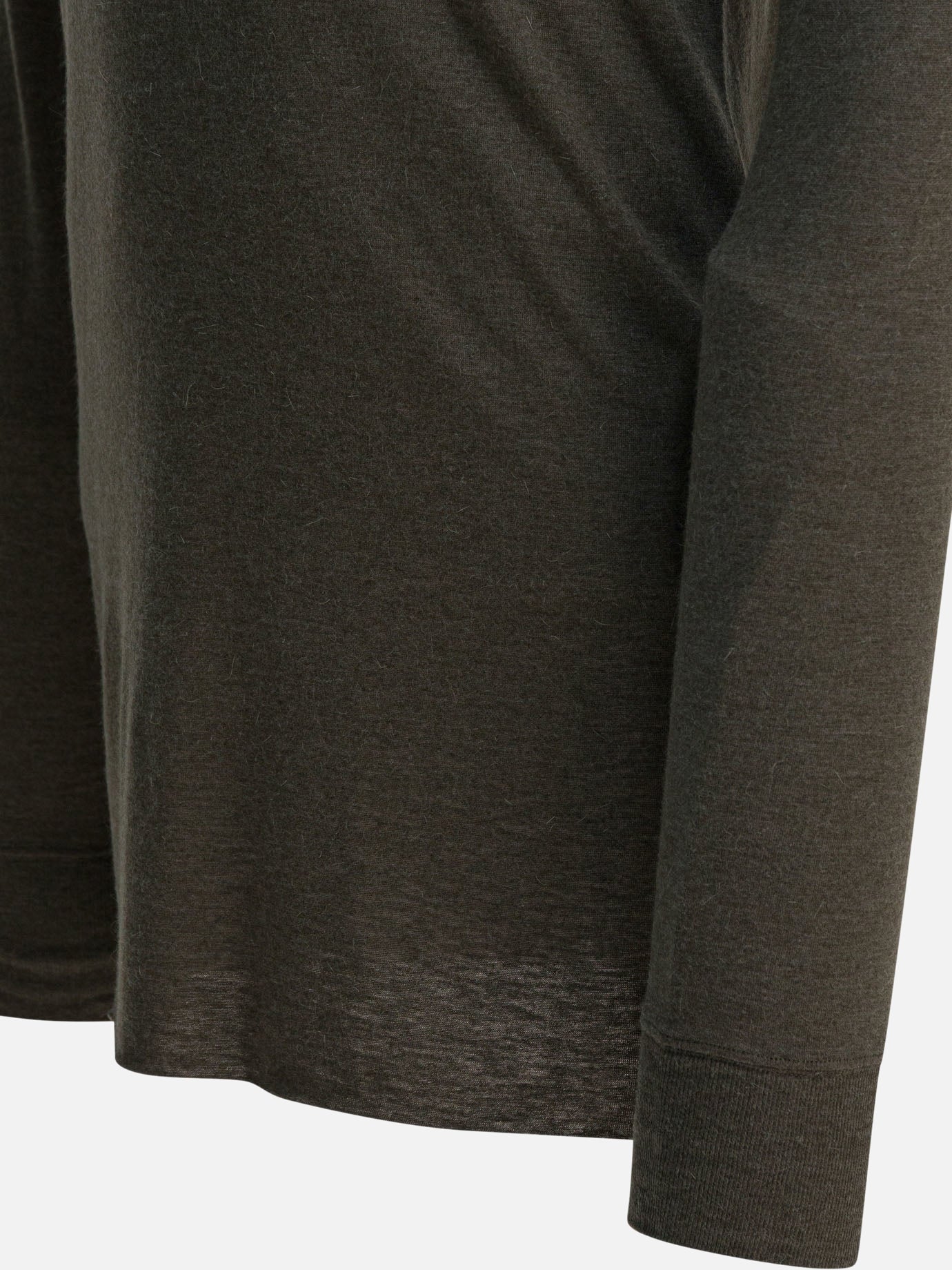 Crewneck t-shirts Solid colour  Green - Rick Owens Men | PDP | VIETTI Online Store | thumbnail_4