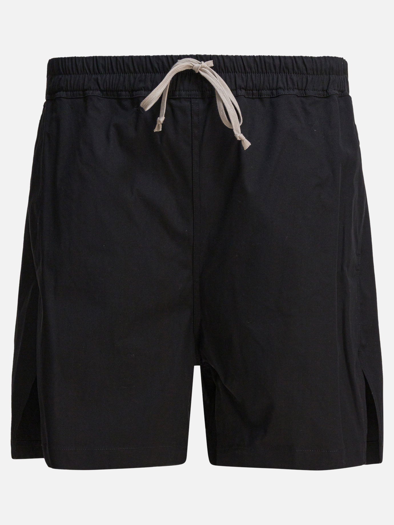 Short con lacci Solid colour  Nero - Rick Owens Uomo | PDP | VIETTI Online Store | Zoom-Modal
