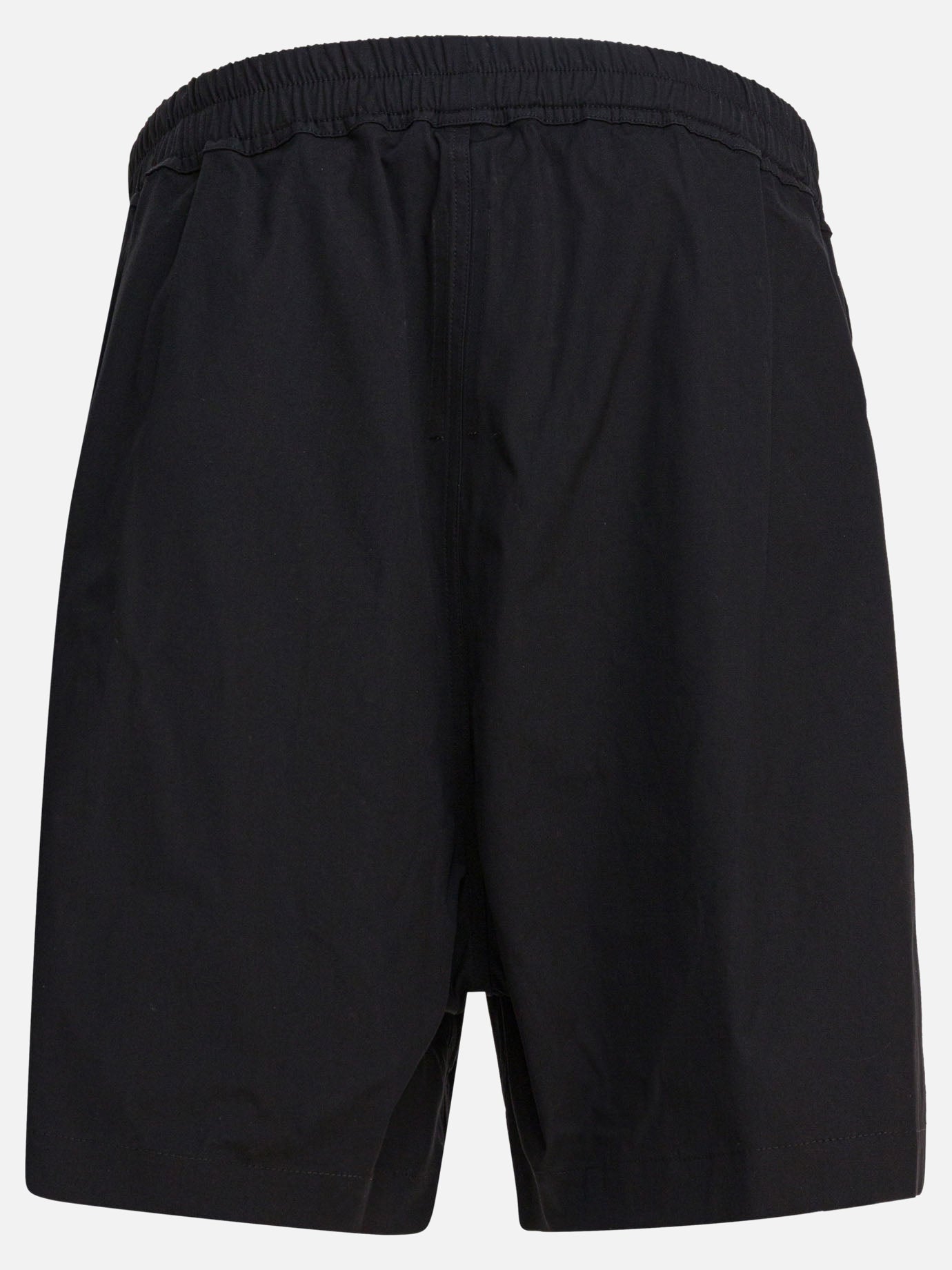 Short con lacci Solid colour  Nero - Rick Owens Uomo | PDP | VIETTI Online Store | thumbnail_2