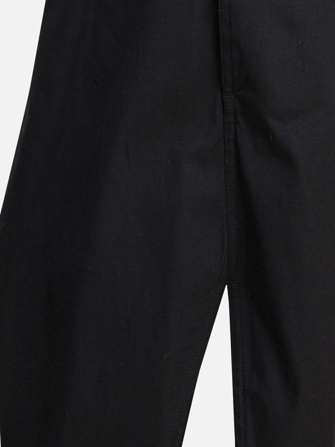 Short con lacci Solid colour  Nero - Rick Owens Uomo | PDP | VIETTI Online Store | thumbnail_4