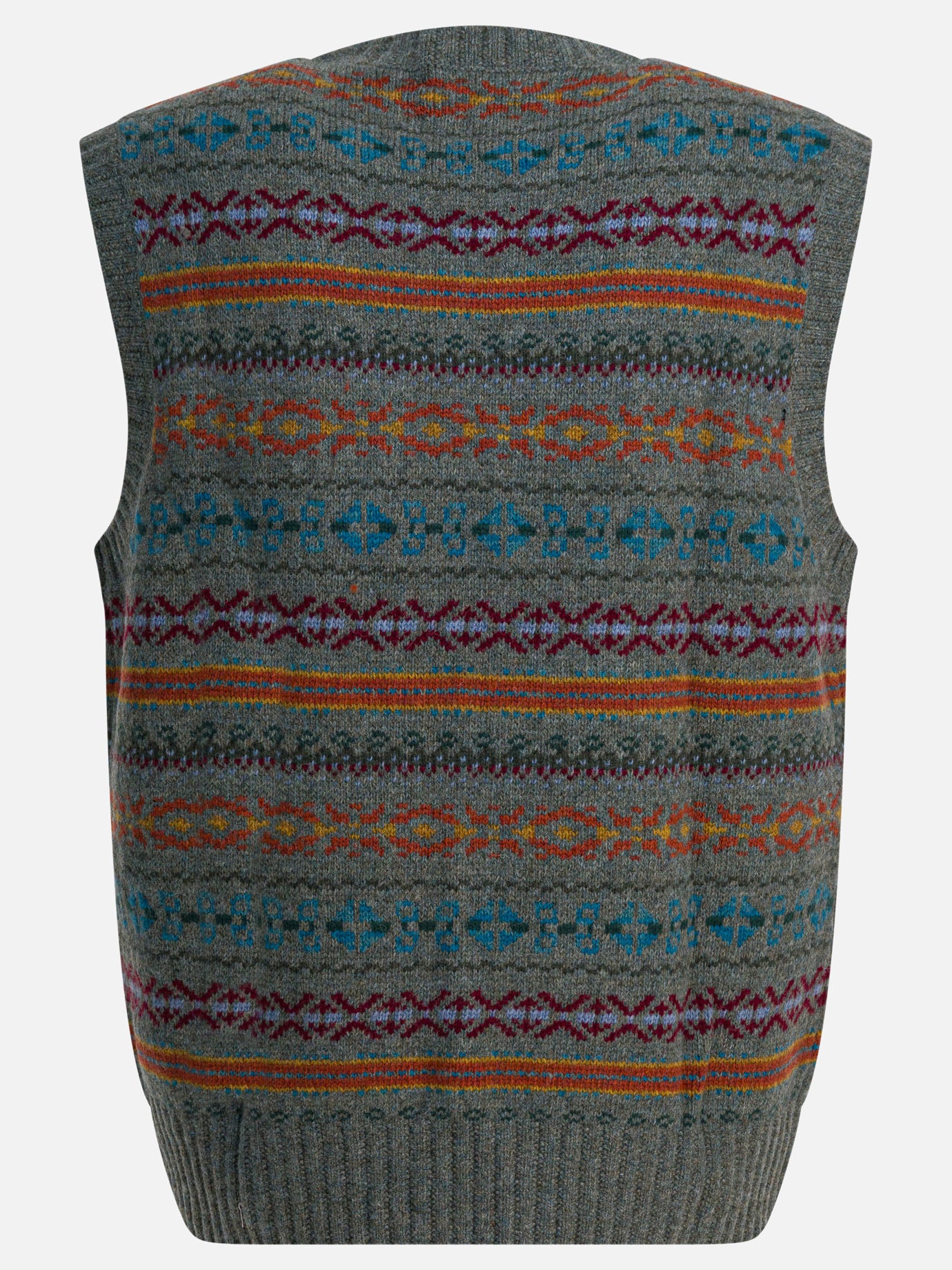Gilet Textured knit  Blu - RRL by Ralph Lauren Uomo | PDP | VIETTI Online Store | thumbnail_2